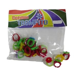 Trompito - Anillos con flor x20u