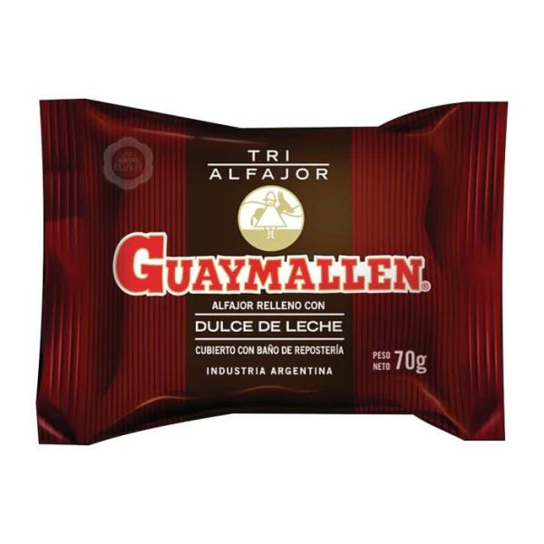 Alfajor Guaymallén Triple Dulce de Leche