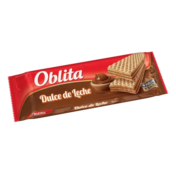 Oblea Oblita sabor dulce de leche 100 gr