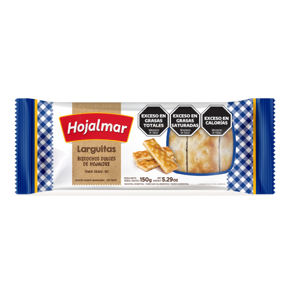Larguitas Hojalmar 150 gr