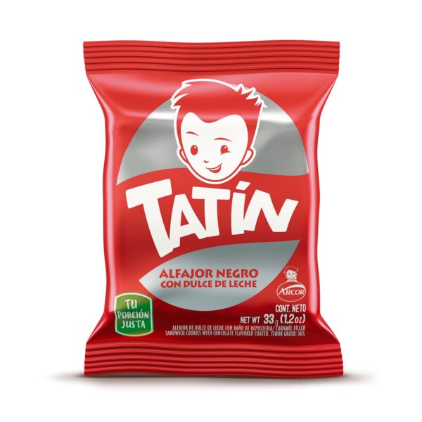 Alfajor Tatín negro - Caja 56 u.