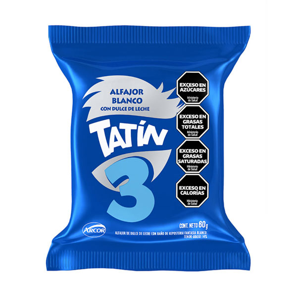 Alfajor Tatín Triple Blanco