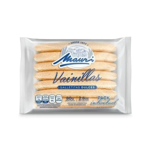 Vainillas Mauri 80 gr