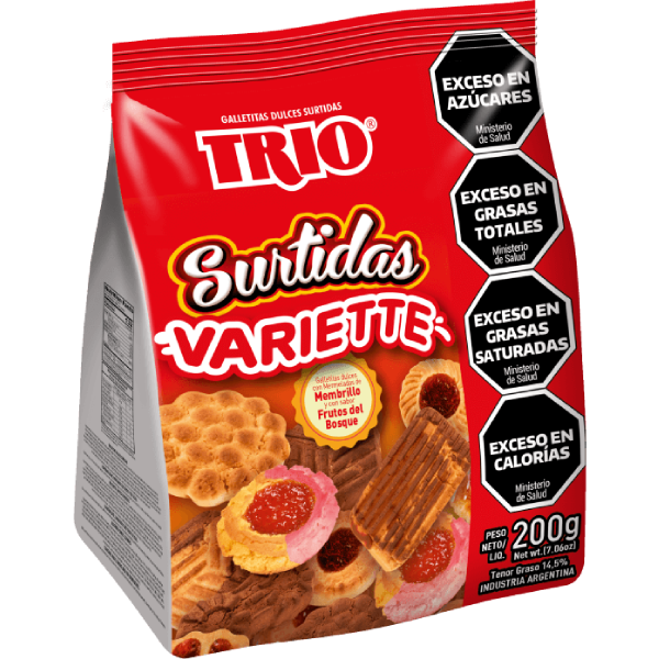 Galletitas surtidas Trío 200 gr