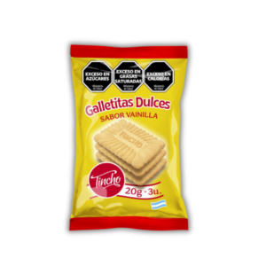 Galletitas Tincho colegial - Caja 60 u.