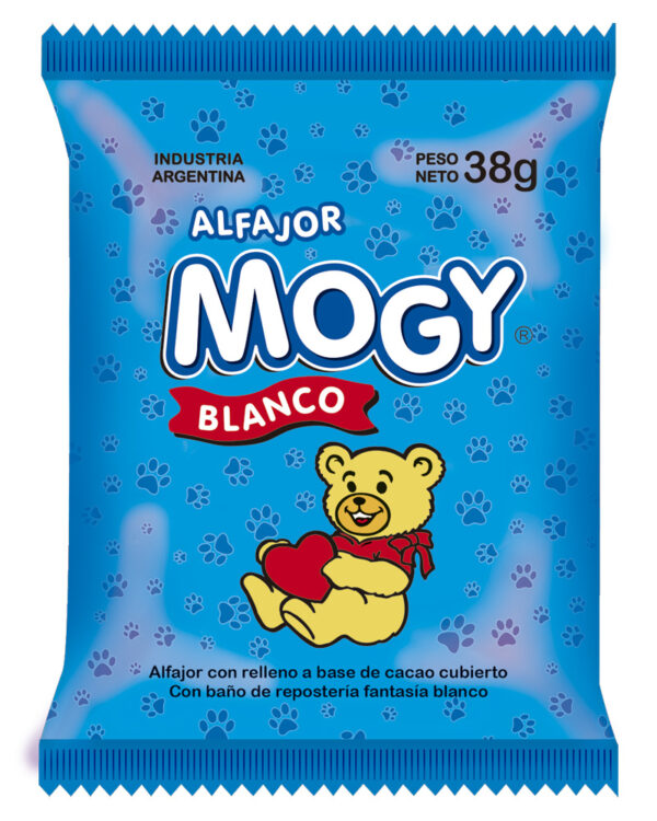 Alfajor Mogy blanco - Caja 40 u.