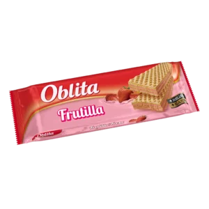 Oblea Oblita sabor frutilla 100 gr