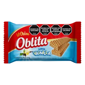 Oblea Oblita sabor vainilla 50 gr