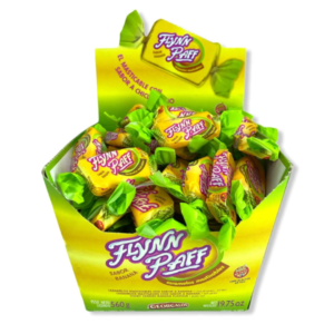 Caramelos Flynn Paff sabor banana - Caja 70 u.