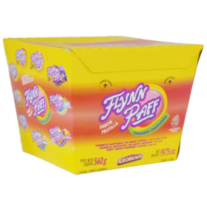 Caramelos Flynn Paff sabor frutilla - Caja 70 u.