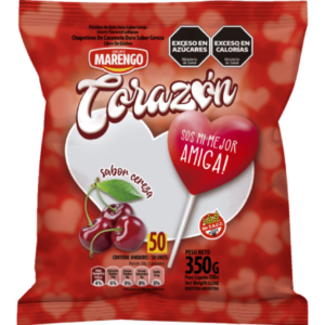 Chupetin corazón Marengo - Caja 50 u.