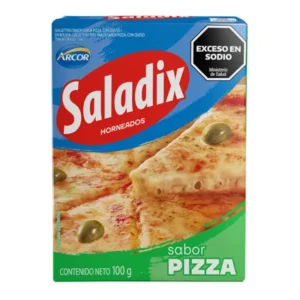 Saladix sabor pizza 100 gr - Caja 3 u.