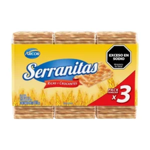 Galletitas Serranitas - Paquete 3 u.