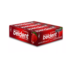 Chicles Beldent frutilla - Caja 20 u.