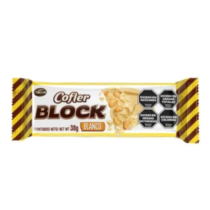 Arcor- Block Blanco 38 gr - Caja 20 u.