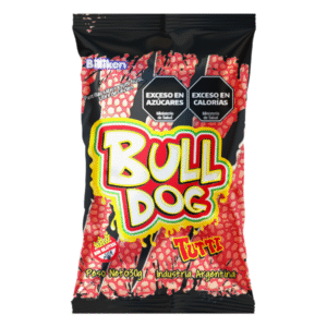 Bull Dog- Pastillas sabor Tutti Frutti x12u x30gr