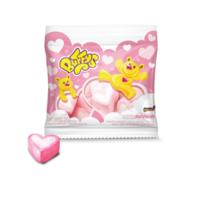 Buffys- Malvaviscos Corazón Fresa x36u. x20gr.