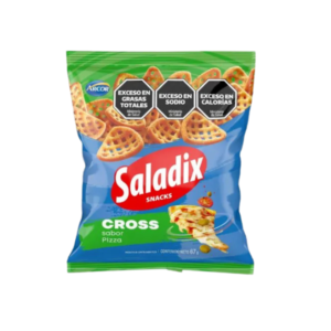 Saladix Cross sabor Pizza x4u x67grs