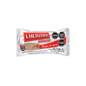 Postre de Maní Lheritier x28u. x30g
