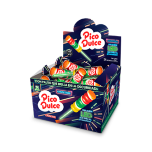 Lheritier- Chupetín Pico Dulce Led Estuche x24u