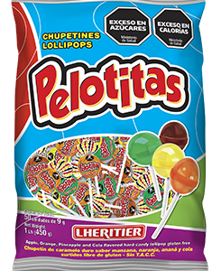 Pelotitas Frutal Lheritier x50u