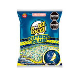Lheritier- Chupetín Bola Loca Boca x24u