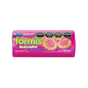 Galletitas Formis sabor Frutilla x72gr