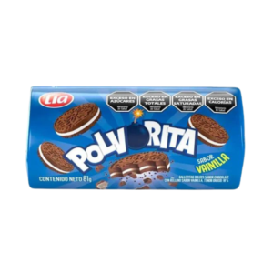 Galletitas Polvorita Choc. sabor Vainilla  80 gr
