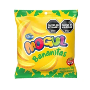 Arcor- Gomitas Mogul Bananitas x12u x30gr