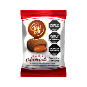 Oblita- Bocadito Negro Dulce de Leche x36u x10gr