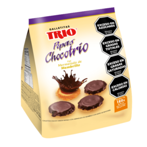 Trío- Pepas Chocotrío x200gr