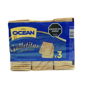 Ocean - Galletitas Cracker x3u x306gr