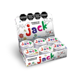Fel Fort- Moneda de Chocolate Jack x60u x5gr