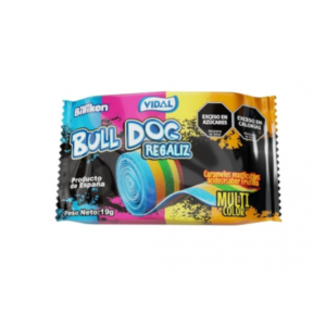 Bull Dog- Vidal Regaliz Multicolor x24u x19gr