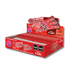 Open Candy- Super Tatoo sabor Frutilla x50u