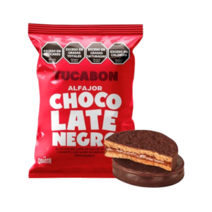 La Quinta- Alfajor Tucabon sabor Chocolate x45u x38gr