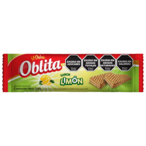 Oblea Oblita sabor Limón x100gr