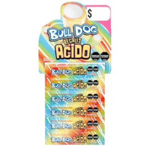 Bull Dog- Gomita Regaliz Troquelado X 12 Unidades