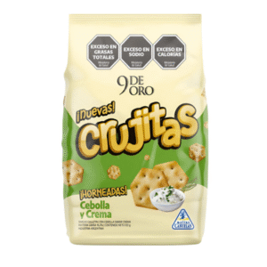 9 De Oro - Gall. Crujitas Cebolla y Crema x120gr