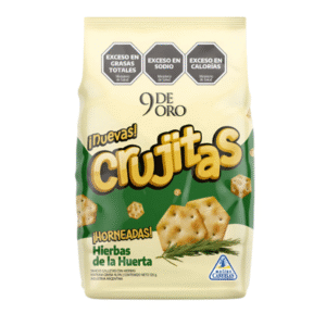 9 De Oro - Gall. Crujitas Hierbas de la Huerta x120gr