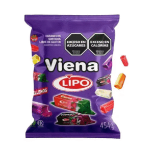 Lipo - Caramelos Bastón Viena 454g