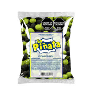 La Piñata - Gomitas Uvitas Crunch x700gr